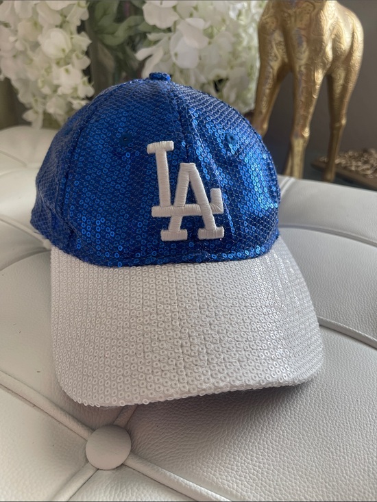 Victoria\'s Secret Pink MLB Los Angeles Dodgers LA baseball Hat Cap New Era